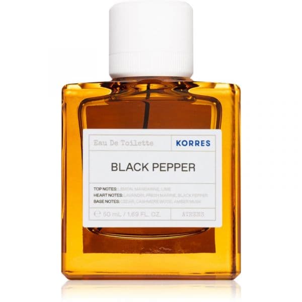 Korres Black Pepper Eau de Toilette 50ml (Original)