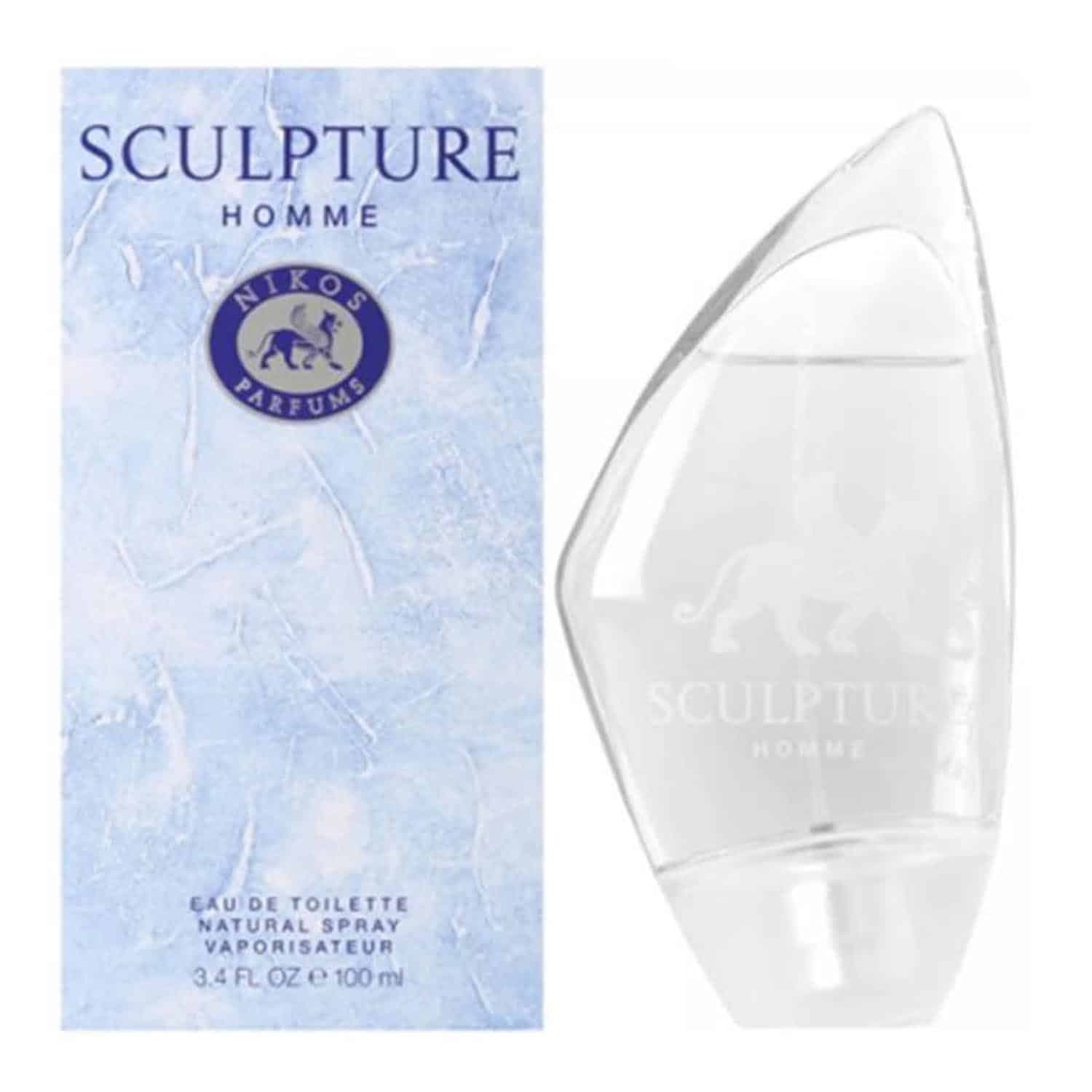 Nikos Sculpture Homme Man Eau de Toilette 100ml (Original)