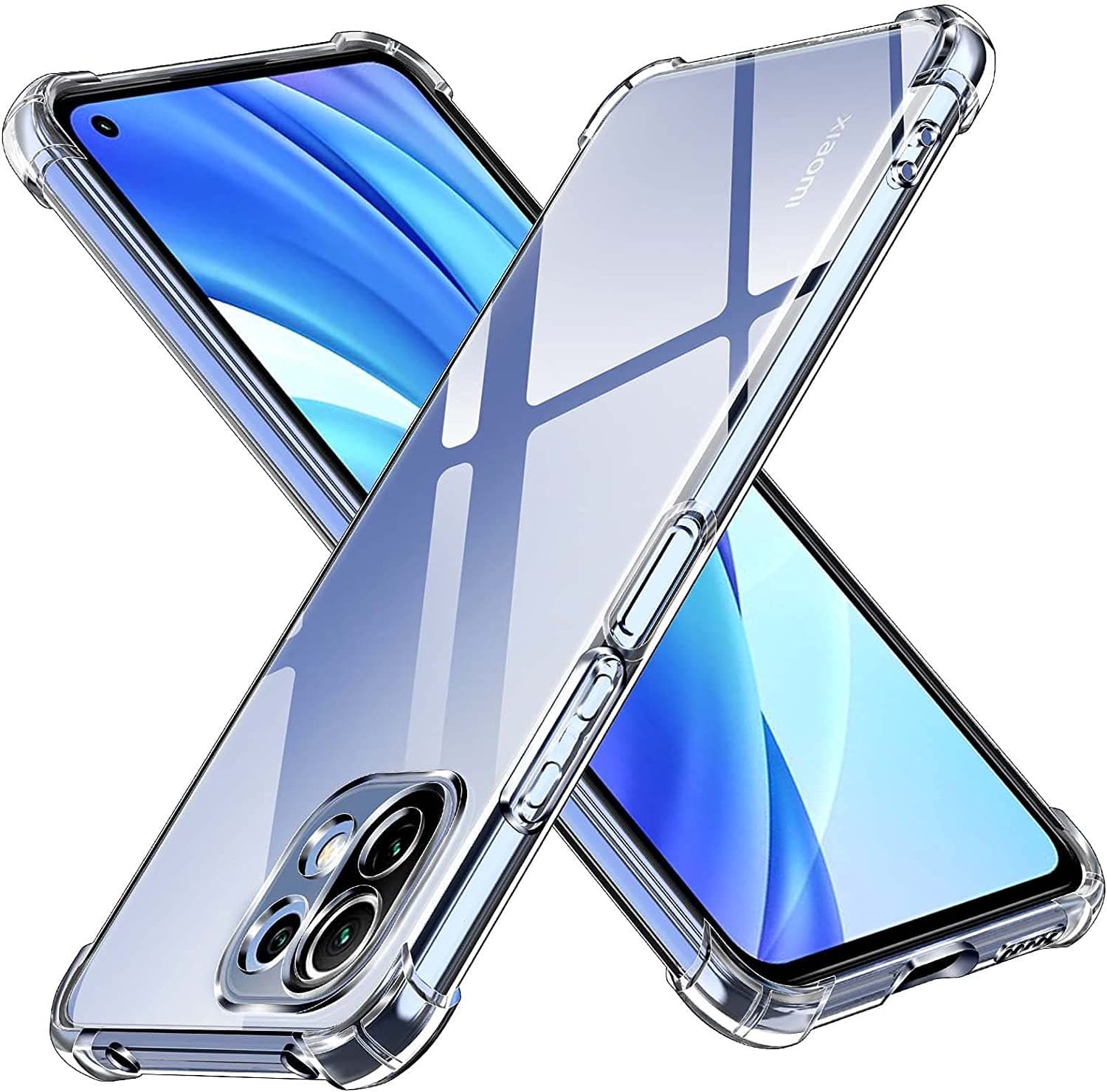 Capa Anti-choque Transparente Xiaomi Mi 11 Lite