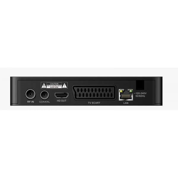 E-Star Decoder UHD DVB-T T2 Sintonizador MPEG-4 2 Nero