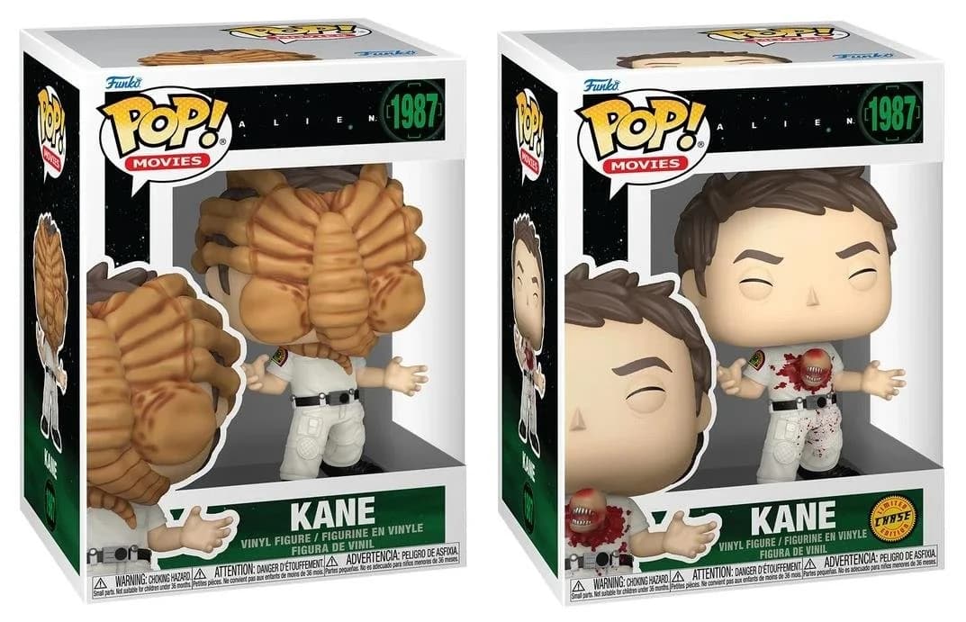 Funko POP! Alien - Kane Facehugger #1987 CHASE BUNDLE