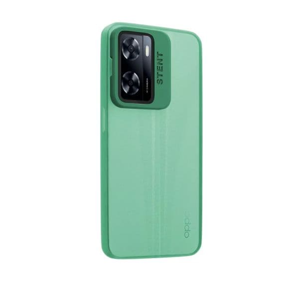 Capa Silicone Mate com Suporte Oppo A57/ A77/ A57S Verde