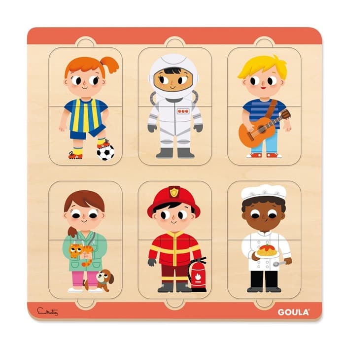 Goula Puzzle Profissões 12 Peças