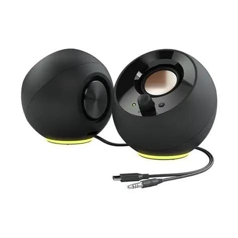 Creative Pebble SE 2.0 Colunas PC Bluetooth 5.3 USB-C RGB Preto