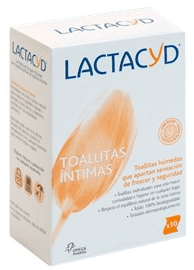 Lactacyd Toalhetes de Higiene Íntima 10 Unidades