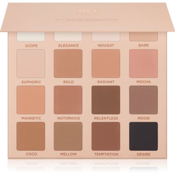 Sosu Cosmetics All Matte Everything Eyeshadow Palette Paleta de Sombra para os Olhos 16x2 g