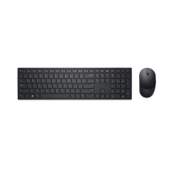 Teclado Dell Pro KM5221W Rato Sem Fios Espanhol Preto