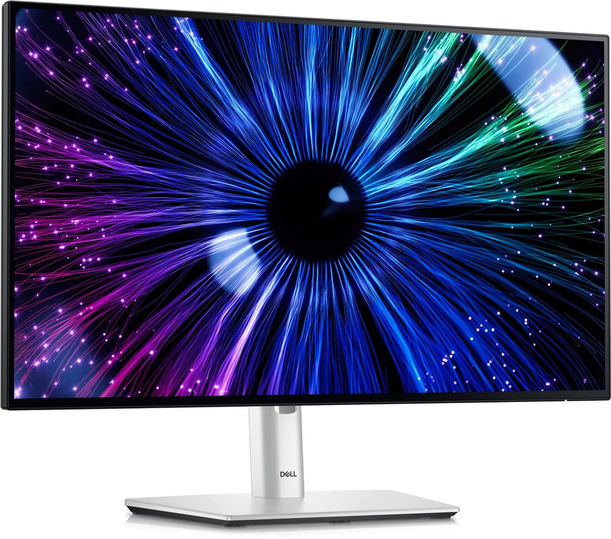 DELL UltraSharp U2424HE monitor de ecrã 60,5 cm (23.8") 1920 x 1080 pixels Full HD LCD Preto, Prateado