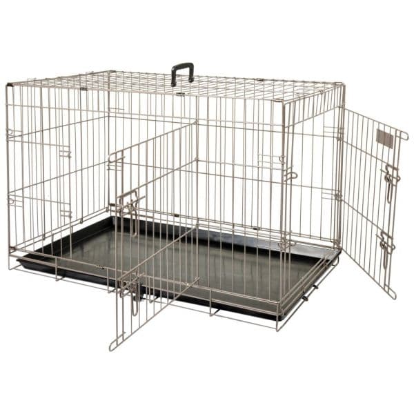 Transportador Animais Ebo 61x43x50cm Brown Metálico 517580 - 421666