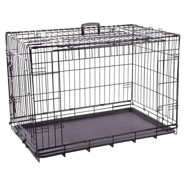 Jaula de Arame com Porta Deslizante Nyo L 93x59x62,5 cm Preto - 439623