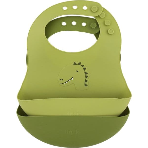 Trixie Pack de 2 Babetes Dinossauro