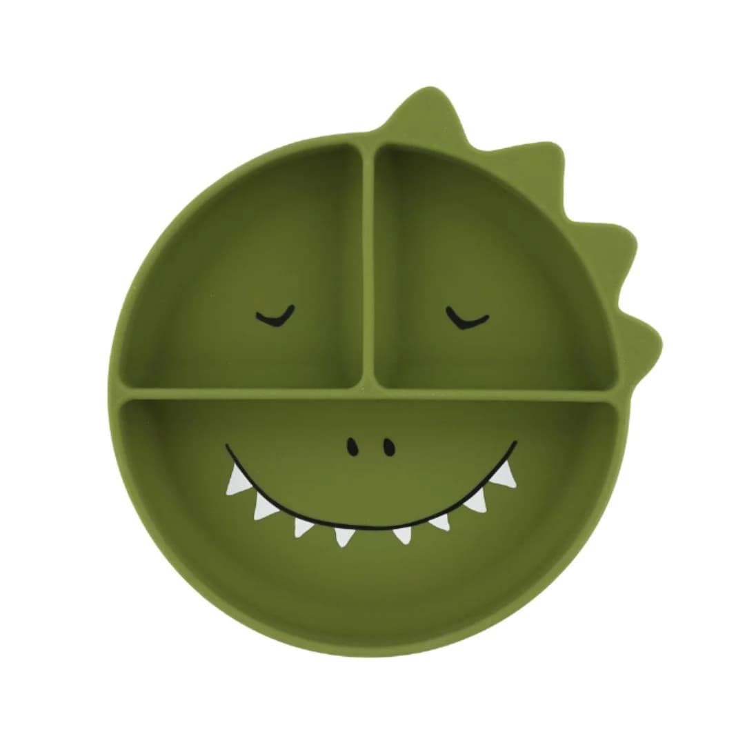 Trixie – Prato Silicone C/Divisórias – Mr. Dino