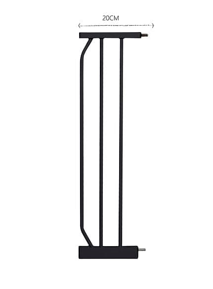 Extensão para Barreira de Segurança Vicino 20Cm Preto Black Baninni