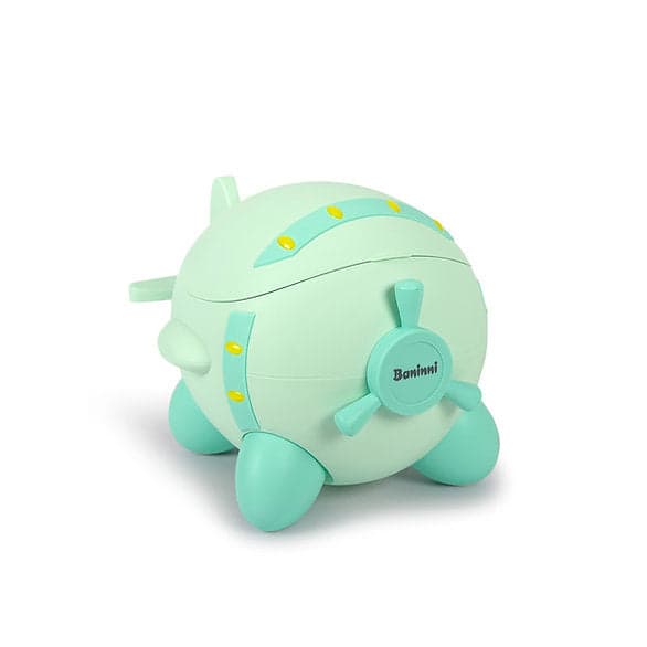 Bacio para bebé Avião Potty Green Baninni