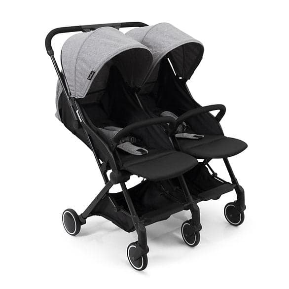 Carrinho de passeio para gémeos Adige Grey Baninni