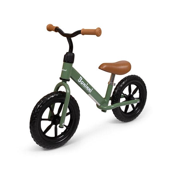 Bicicleta de equilíbrio Lola Green Black Baninni