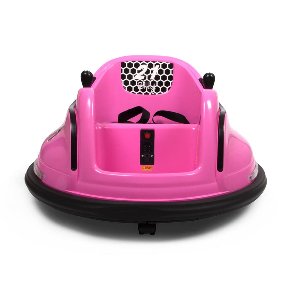 Carro elétrico com para-choques 360° Pera Pink Billy