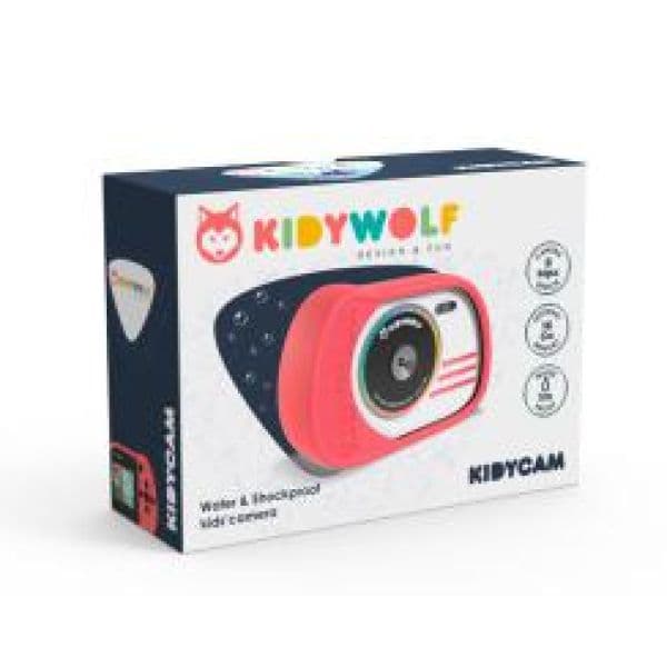 KidyWolf Máquina Fotográfica Digital Rosa
