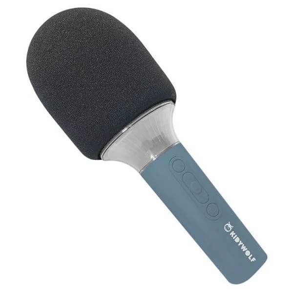 KidyWolf Microfone Kidymic-Bu Azul