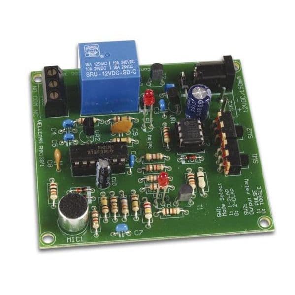 Velleman Kit Interruptor de Palmas ON/OFF - MK139