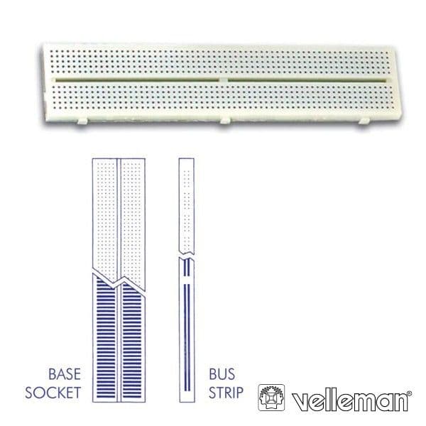 Velleman Breadboard 640 Contatos SD10N