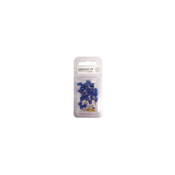Velleman Terminal Ponteira 2.50mm² (azul) - FCEB