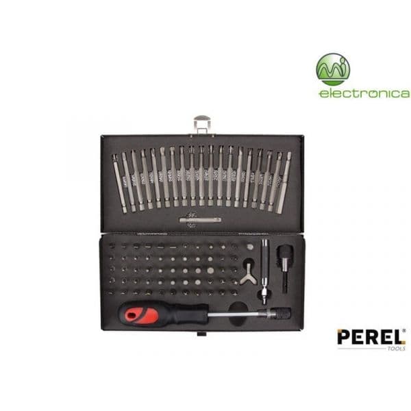 Perel Conjunto Chave e Bit Set 80X - PBS04