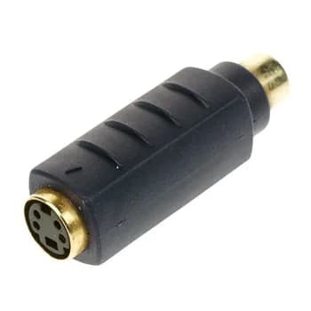 Velleman Acoplador S_VHS Femea para 1x RCA femea
