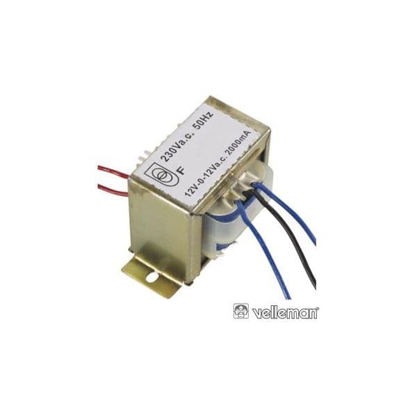 Hr Transformador 2x12v 48va 212048C - 212048C