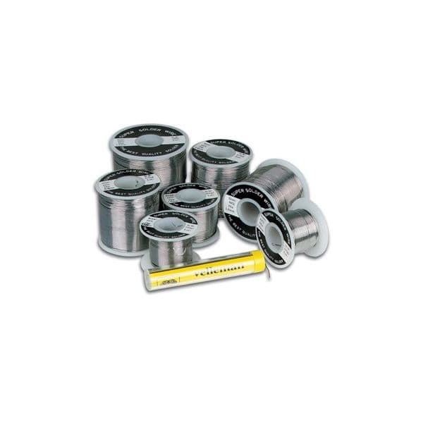 Velleman Solda sem chumbo Sn 99.3% - Cu 0.7% 0.6mm 100g