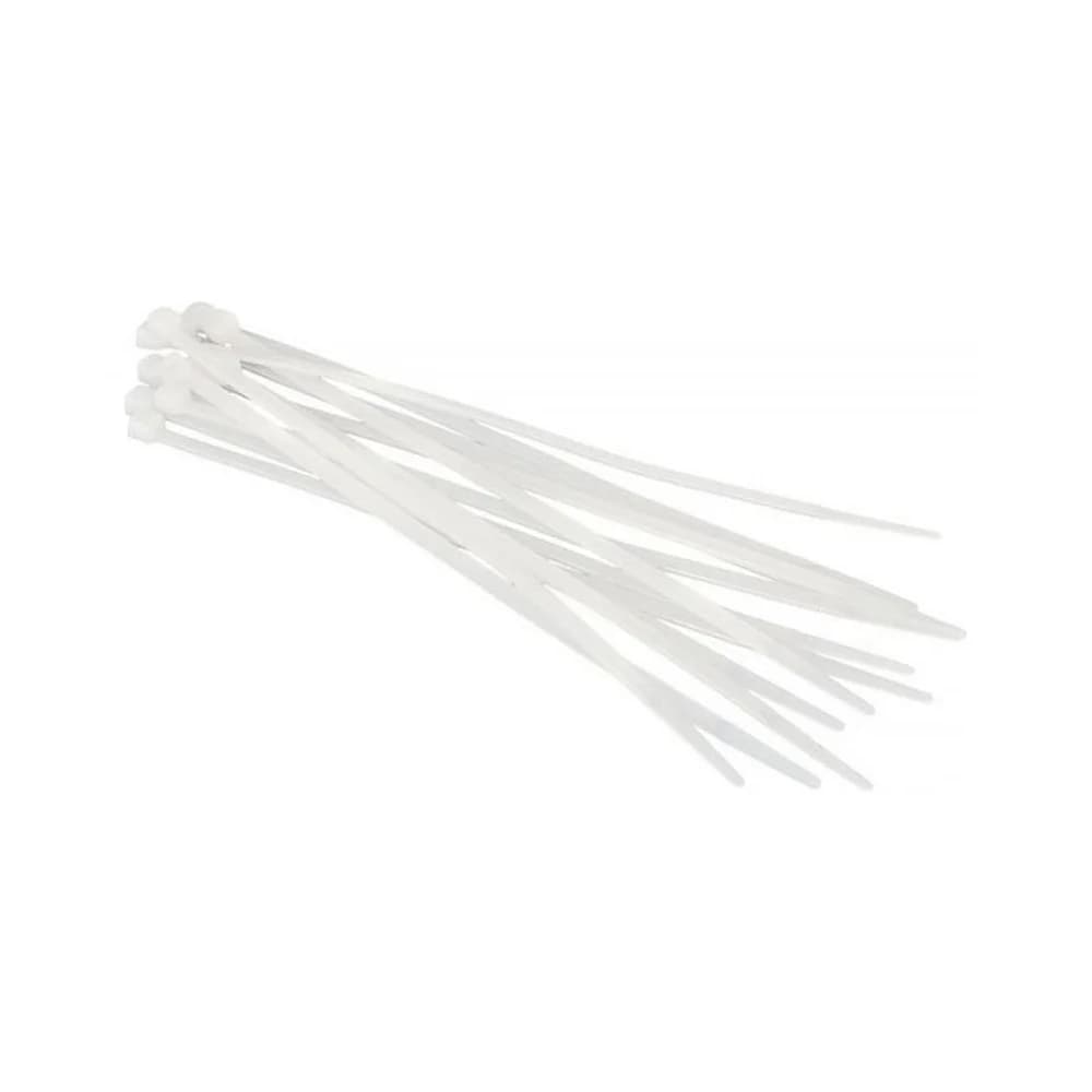 Perel Abraçadeira Plástica (a X B) 200mmx4.8 Branco 100un - VELECTW200