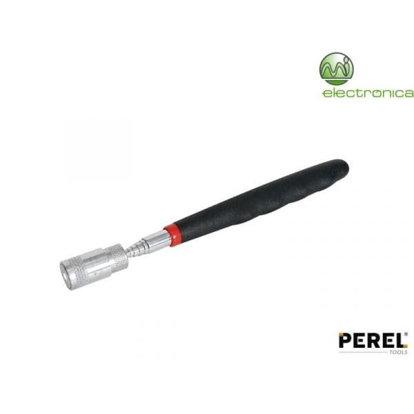 Perel Expositor 8X Lanterna LED C/ Haste Ext. C/ Ponta Magn