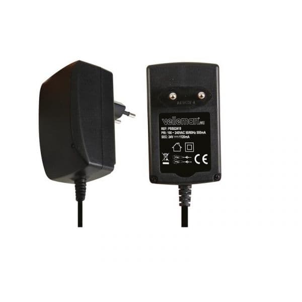 Velleman Alimentação Compacta Comutada 24vdc 1120ma 27w - PSSE2410