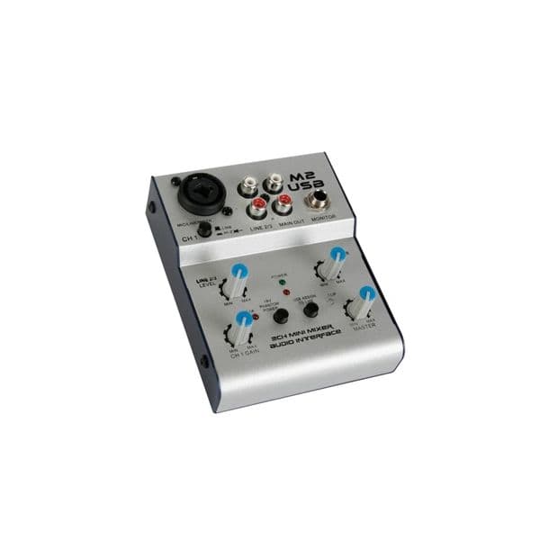 Velleman Mini Misturador de Audio USB - PROMIX20U