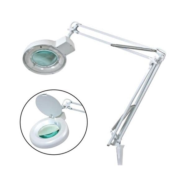 Velleman Candeeiro C/ Lupa Bancada 8 Dioptrias 22W Branco - VTLAMP2WN8