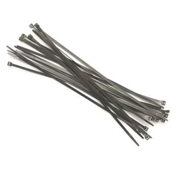 Perel Abracadeira plastica (A x B) 500mmx8.8 preto - 50uni - VELECTB500-50