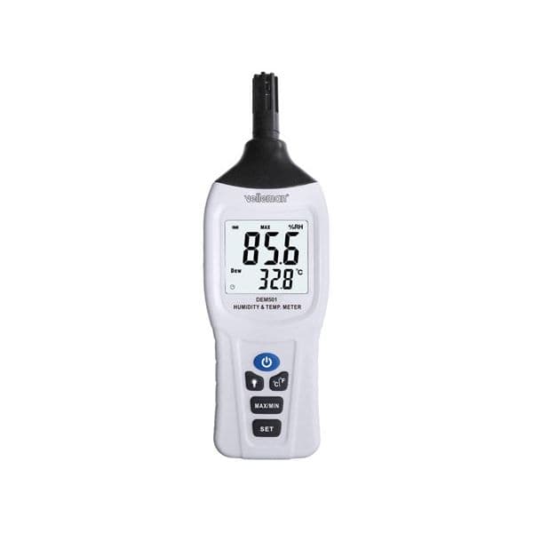 Velleman Medidor de Temperatura e Humidade - DEM501