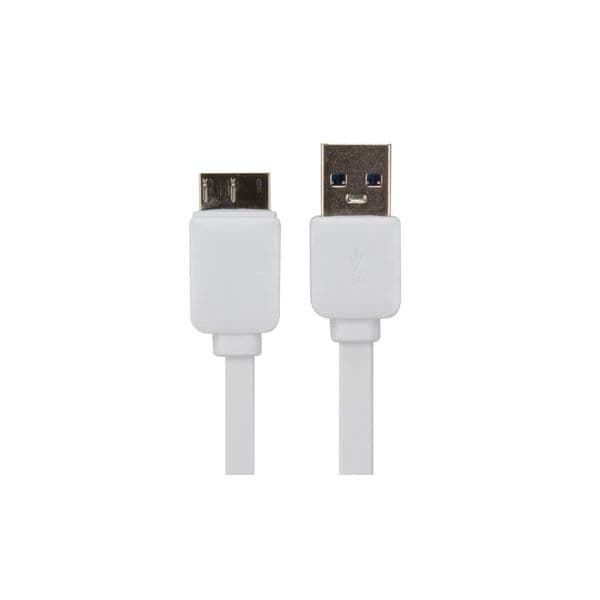 Velleman Usb 3.0 / Micro Usb 3.0 Cabo Plano - Branco - 1 M - PCMP89W