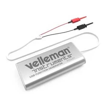 Velleman Gerador de Funções usb 1mhz Dac 10 Bits - PCGU01