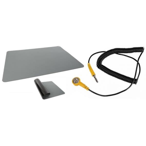 Velleman Tapete Anti-Estático com Ligação Terra 30x55cm - VELAS13