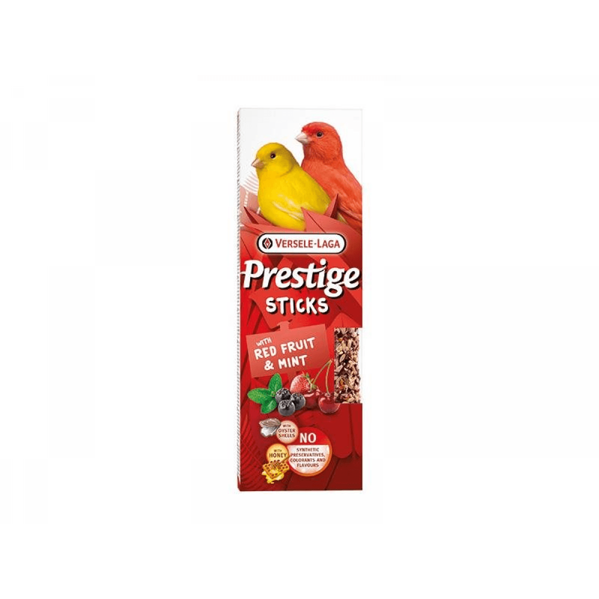 Versele Laga Prestige Sticks Canários Frutos Vermelhos e Menta 2 x 30g