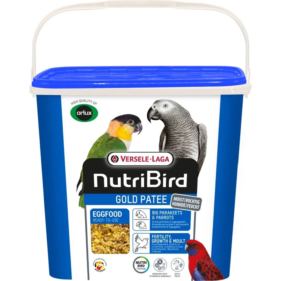 Nutribird - Gold Patee Gr. Periquitos & Papagaios 5kg