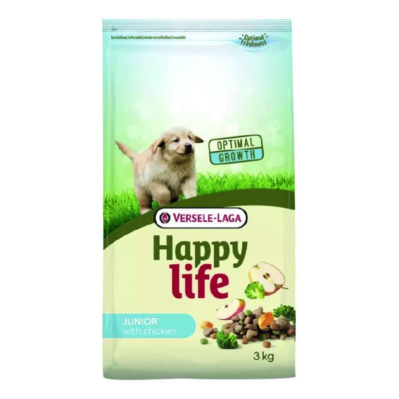 Versele-Laga Happy Life Junior Comida Para Perros De Pollo