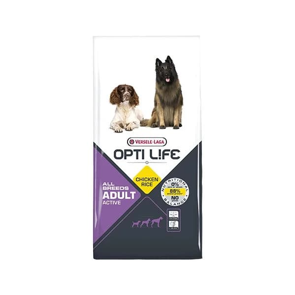 Versele Laga Opti Life Adult Active All Breed 12,5Kg