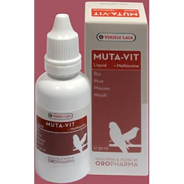 Versele-Laga Oropharma Muta-Vit Mezcla De Vitaminas Para La Muda De Pajaros (6 unid)