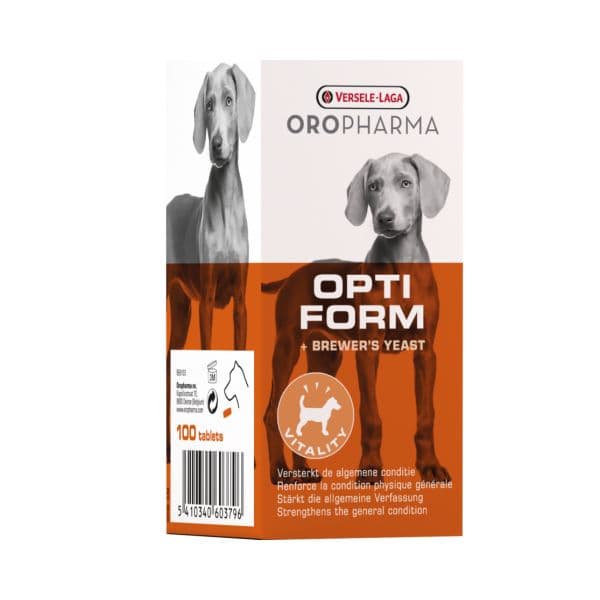 Versele Laga Opti Form Oropharma Dog 100 Comprimidos