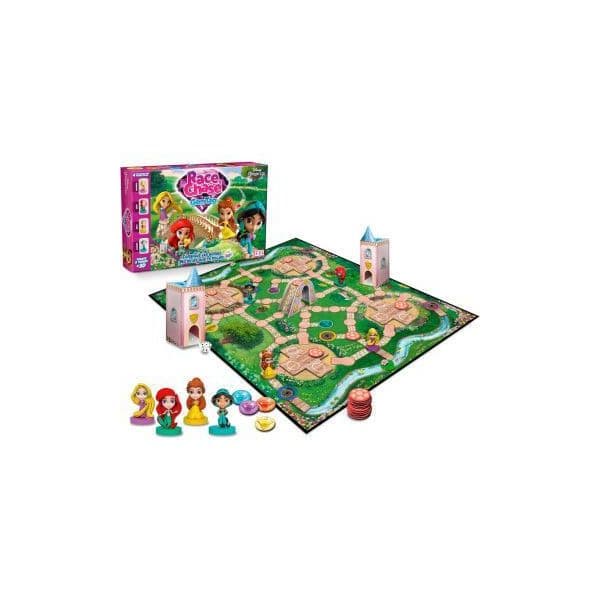 Fournier Jogo de Tabuleiro Race Chase Princesas Disney