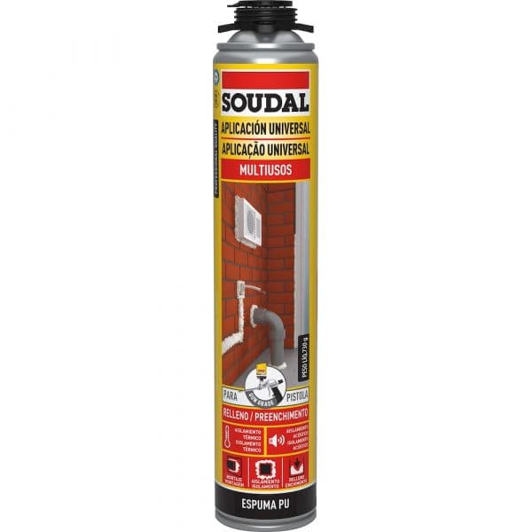 Soudal Espuma para Telhas de Pistola 750 ml - 121045