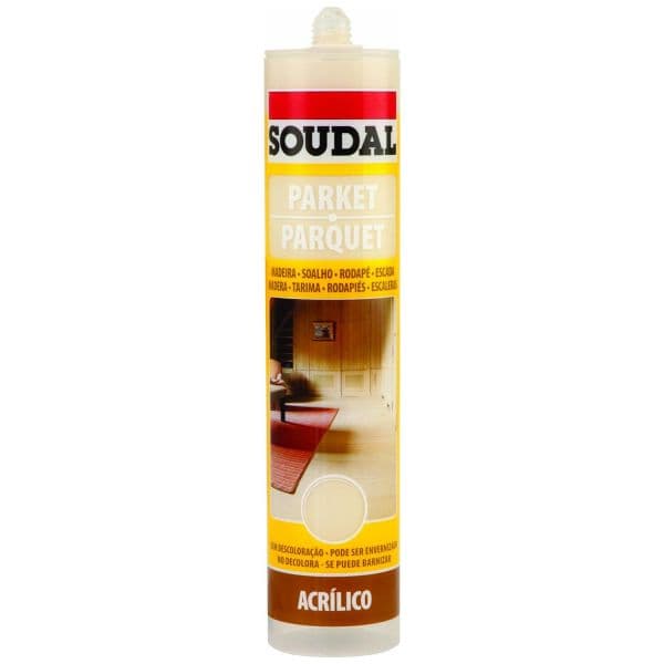 Soudal Selante Acrílico Parquet Wengue 300 ml - 125624