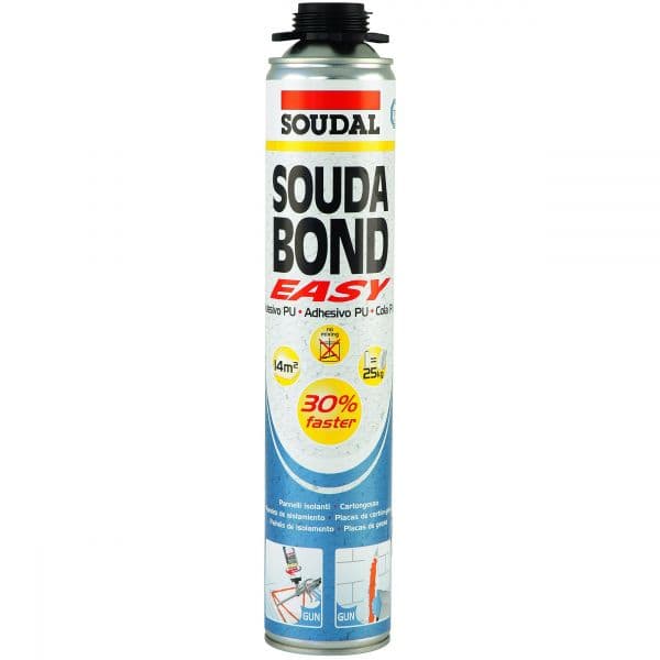 Soudal Espuma Poliuretano SoudaBond Gun 750ml Soudal - 122512